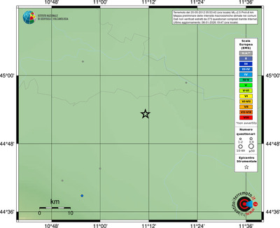 Mappa EMS - comuni