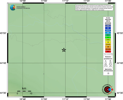Mappa MCS - località