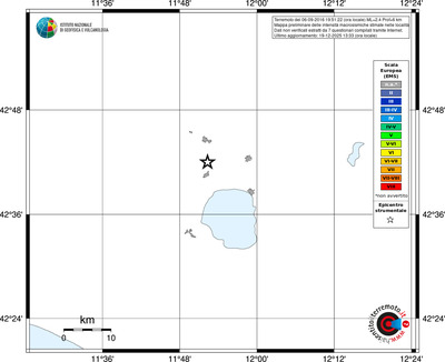 Mappa EMS - territori località