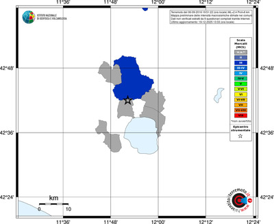 Mappa MCS - territori comuni