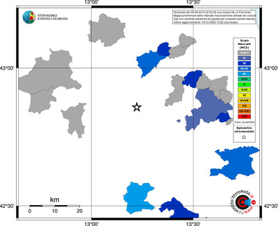 Mappa MCS - territori comuni