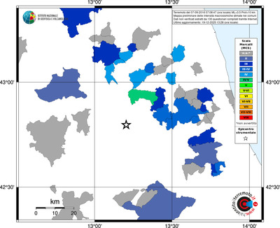 Mappa MCS - territori comuni