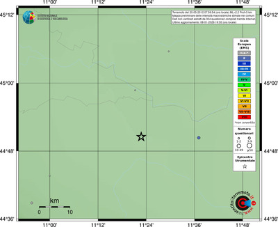 Mappa EMS - comuni