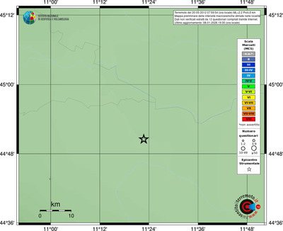 Mappa MCS - località