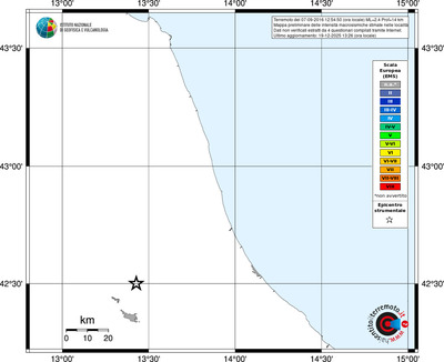 Mappa EMS - territori località