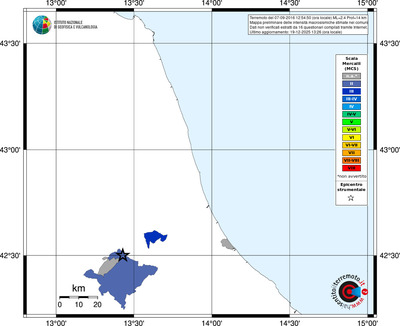 Mappa MCS - territori comuni