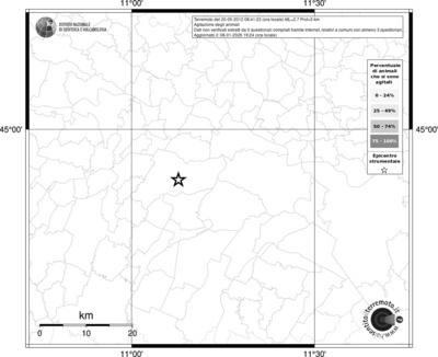Mappa territorio comunale con almeno 3 questionari