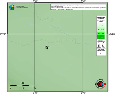 Mappa comuni con almeno 3 questionari