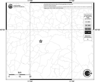 Mappa territorio comunale con almeno 3 questionari