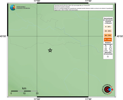 Mappa comuni con almeno 3 questionari