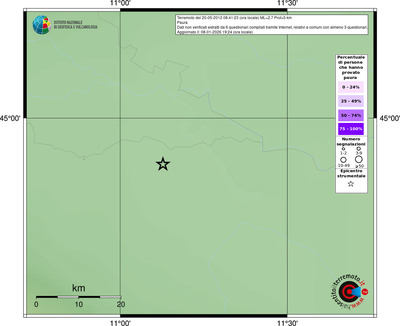 Mappa comuni con almeno 3 questionari