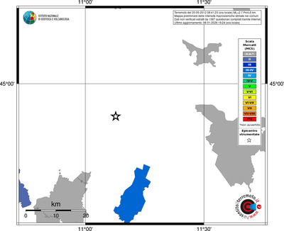 Mappa MCS - territori comuni