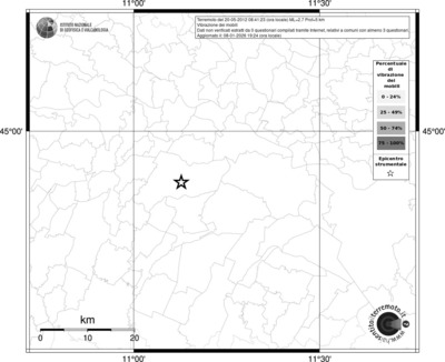 Mappa territorio comunale con almeno 3 questionari