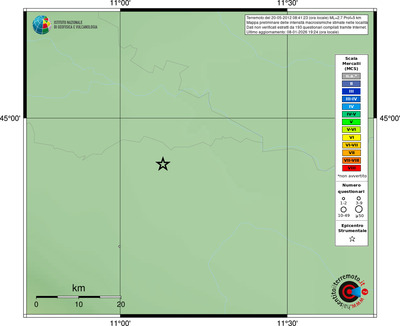 Mappa MCS - località