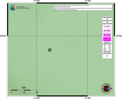 Mappa comuni con almeno 3 questionari