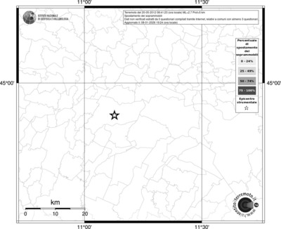 Mappa territorio comunale con almeno 3 questionari