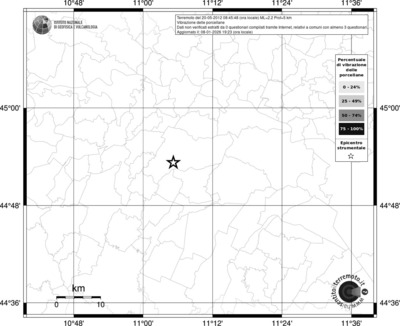 Mappa territorio comunale con almeno 3 questionari