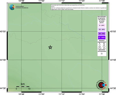 Mappa comuni con almeno 3 questionari