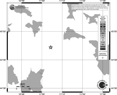 Mappa MCS - territori comuni