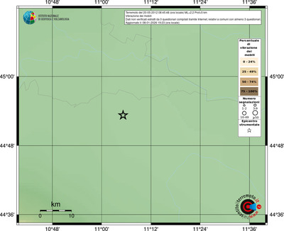 Mappa comuni con almeno 3 questionari