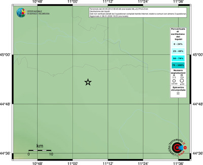 Mappa comuni con almeno 3 questionari