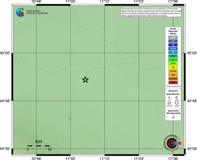 Mappa MCS - località