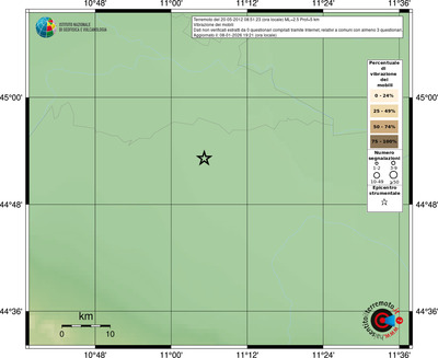 Mappa comuni con almeno 3 questionari