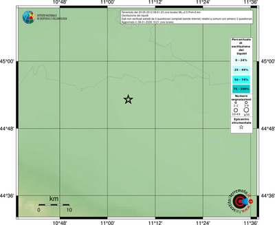 Mappa comuni con almeno 3 questionari