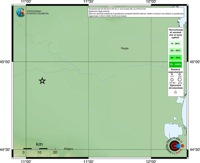 Mappa comuni con almeno 3 questionari
