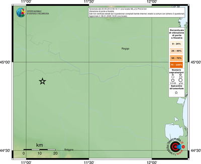 Mappa comuni con almeno 3 questionari