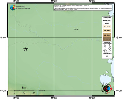 Mappa comuni con almeno 3 questionari