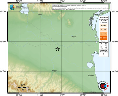 Mappa comuni con almeno 3 questionari