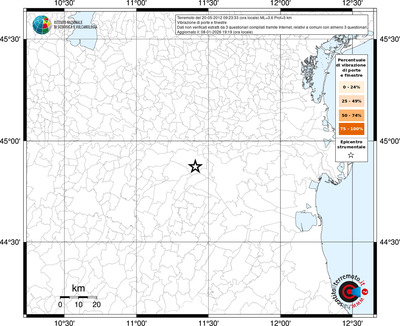 Mappa territorio comunale con almeno 3 questionari