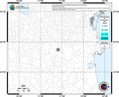 Mappa territorio comunale con almeno 3 questionari
