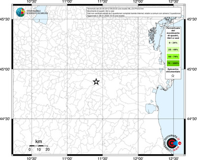 Mappa territorio comunale con almeno 3 questionari