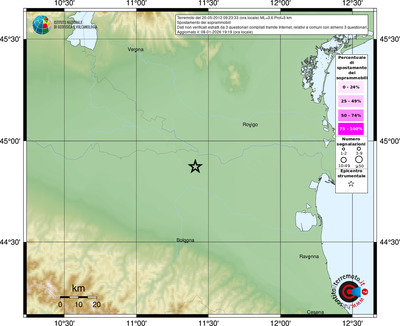 Mappa comuni con almeno 3 questionari