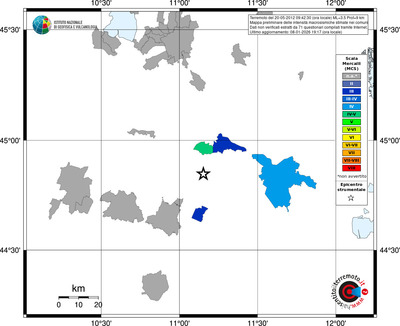 Mappa MCS - territori comuni