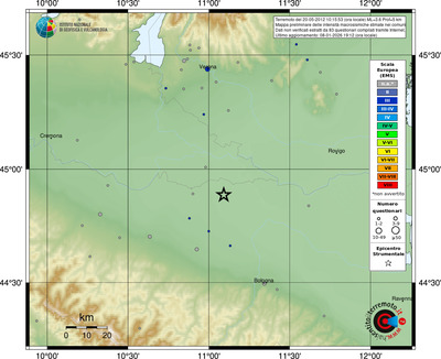 Mappa EMS - comuni