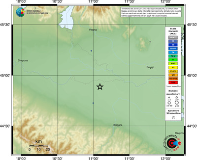 Mappa MCS - località