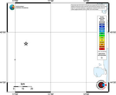 Mappa MCS - territori località