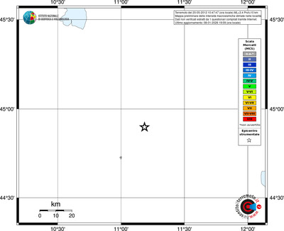 Mappa MCS - territori località
