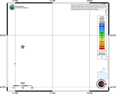 Mappa MCS - territori località