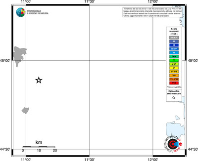 Mappa MCS - territori comuni