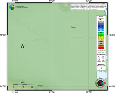 Mappa MCS - località