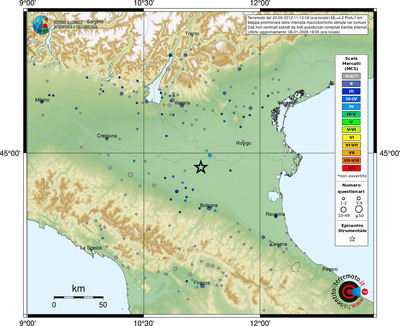 Mappa MCS - comuni