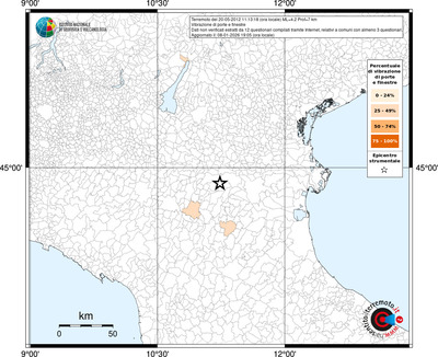 Mappa territorio comunale con almeno 3 questionari
