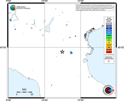 Mappa MCS - territori località