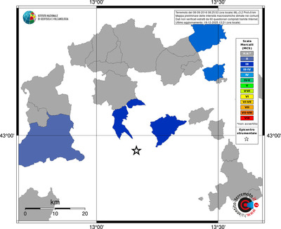 Mappa MCS - territori comuni