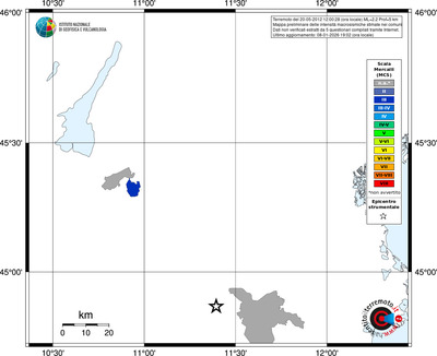 Mappa MCS - territori comuni