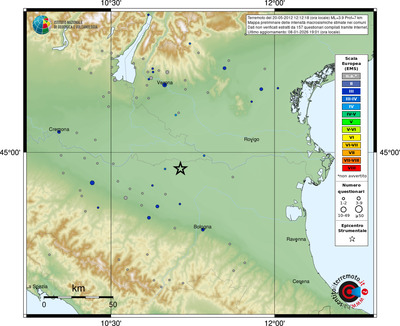 Mappa EMS - comuni